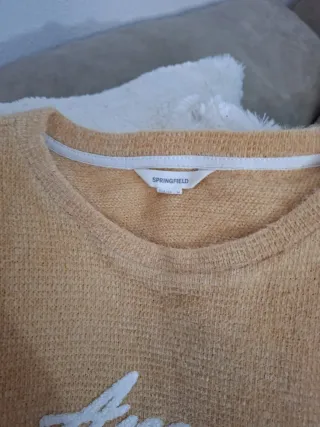 Suéter mujer Amour amarillo