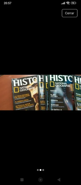 Revista historia 1,50€ unidad