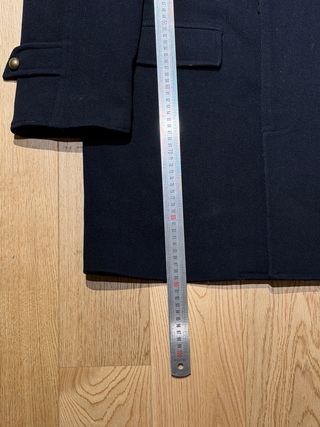 Cappotto uomo lana blu