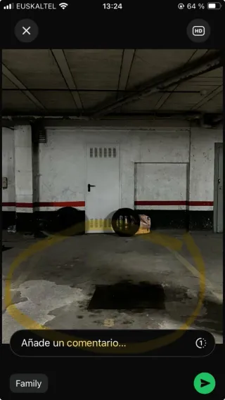 Parcela de garaje con trastero