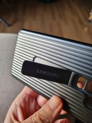 Funda Samsung Galaxy S9+ Gris con Soporte, gris