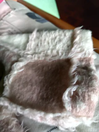 Bonito Abrigo Nuevo Con Etiquetas, Rosa Empolvado