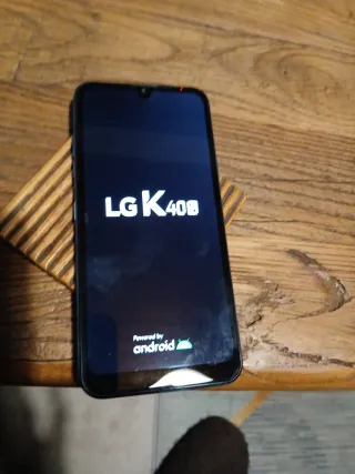 LG K40S Azul Muy Cuidado