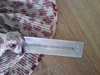 Camisa Mango floral manga abullonada Talla S