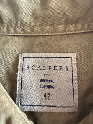 Camisa Scalpers Verde Oliva Talla L