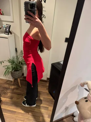 Blusa asimétrica palabra de honor