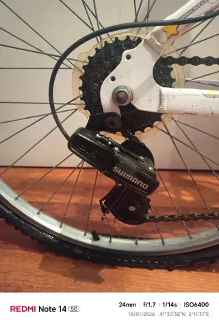 Bicicleta de montaña en perfecto estado
