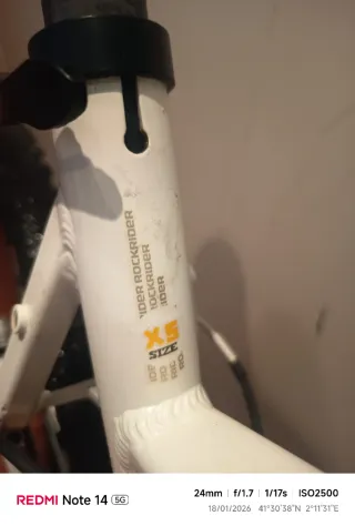 Bicicleta de montaña en perfecto estado