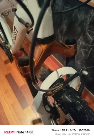 Bicicleta de montaña en perfecto estado