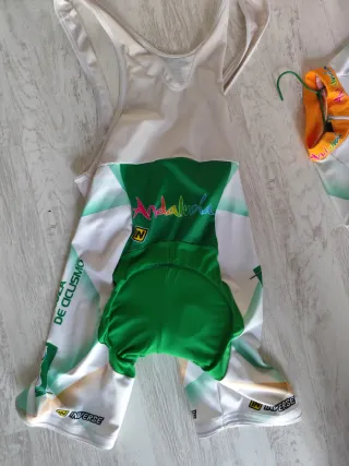 Maillot y culote ciclismo Andalucía