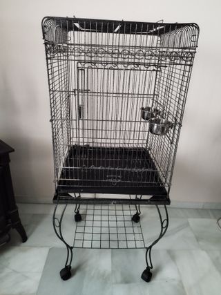 Jaula grande para ninfas