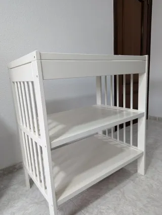 INCLUYE COLCHÓN Y FUNDAS Cambiador Bebé Gulliver