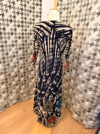 Vestido largo Desigual estampado floral