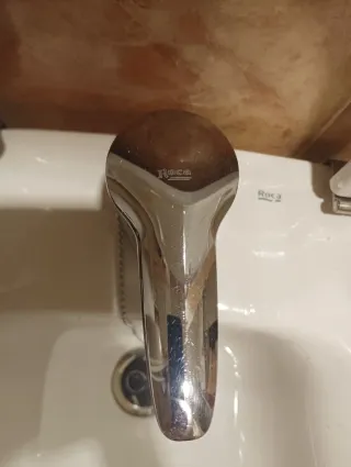 Grifo bidé Roca Plata