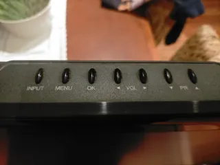 Televisión LG Negra