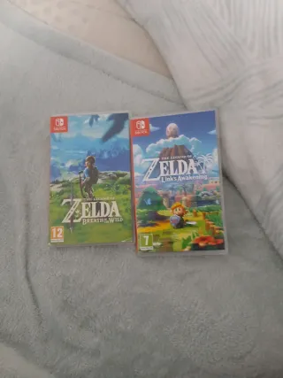 Zelda Breath of the Wild y Link's Awakening Switch