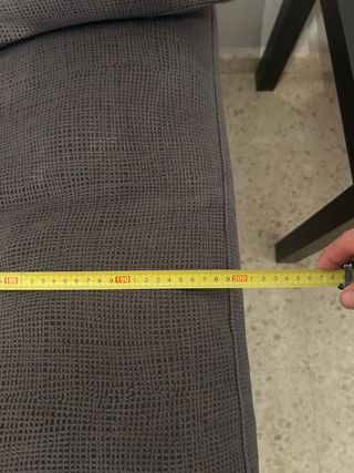 Sofá de 2 plazas gris