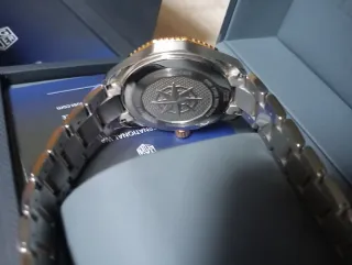 TAG Heuer Aquaracer Acero y Oro Azul