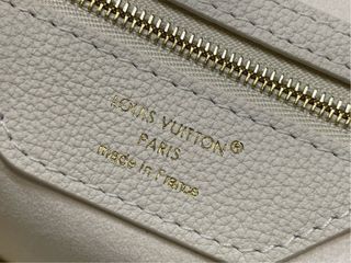 Bolso Louis Vuitton Blanco y Dorado