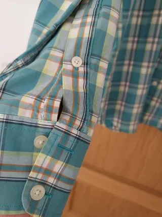 Camisa Hollister cuadros hombre