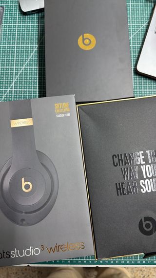 Beats Studio3 Wireless Cancelación Ruido Oro Gris