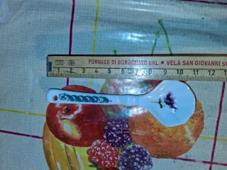 Cucchiaino Tognana Porcellana Bianco Viola