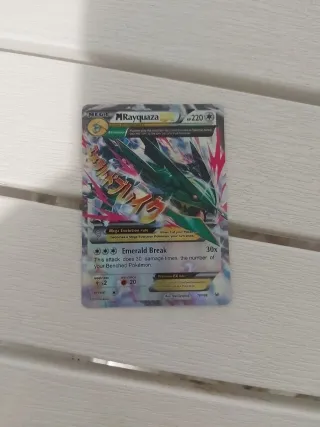 Carta M Rayquaza EX Japonesa