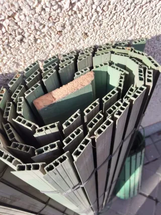 Persiana PVC y madera  alta calidad enrollable