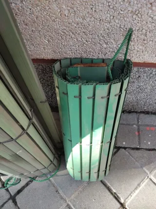 Persiana PVC y madera  alta calidad enrollable