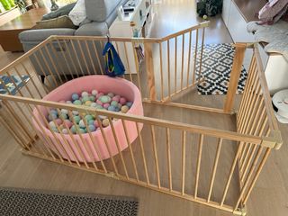 Parque infantil de madera