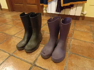 Botas de agua niño/niña T. 35-36 y 37-38