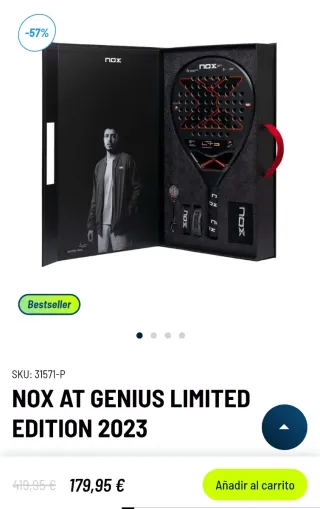 Pala Pádel AT10 LTD 2023