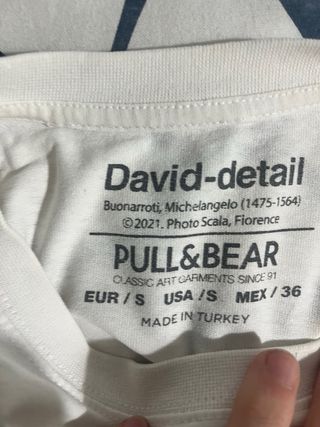 Camiseta Pull&Bear David Michelangelo
