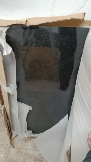 Pieza de Mármol Negro