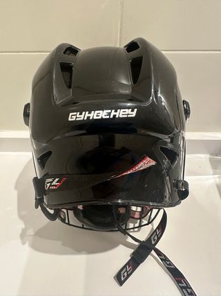 Casco Hockey Patines GL Negro