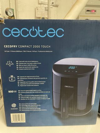 Freidora de aire Cecotec Cecofry Compact2000 Touch