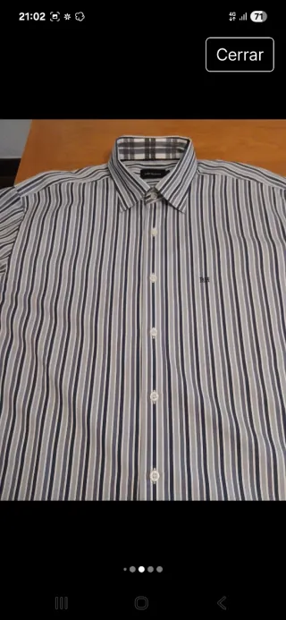 Camisa Pedro del Hierro rayas hombre