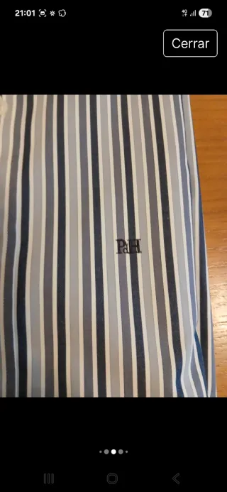 Camisa Pedro del Hierro rayas hombre