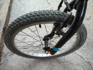 Bicicleta infantil Btwin azul