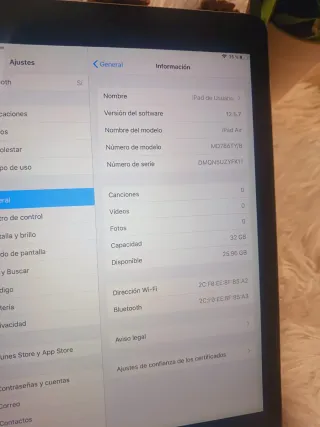 iPad Air Gris Espacial