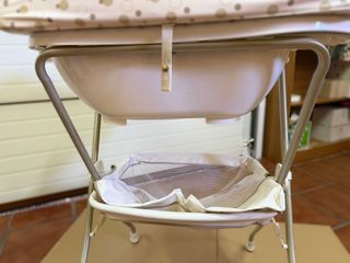 Bañera y cambiador para bebé