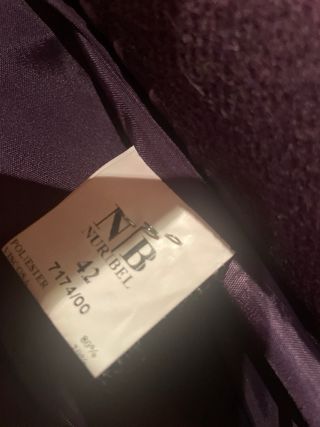 Abrigo burdeos NIB talla M