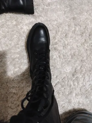 Botas Geox Piel Mujer Cordones Talla 38