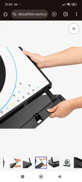 Diana Tiro con Arco Softarchery 100 Geologic