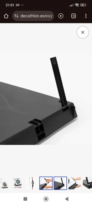 Diana Tiro con Arco Softarchery 100 Geologic