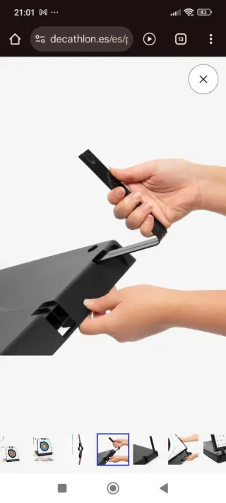 Diana Tiro con Arco Softarchery 100 Geologic