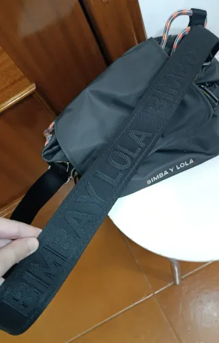 Mochila/Bolso Negro BIMBA Y LOLA