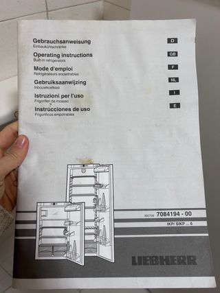 Nevera Liebherr Premium