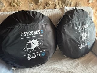 2 Tiendas de Campaña Quechua Fresh & Black