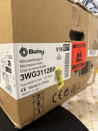 Microondas Balay Blanco